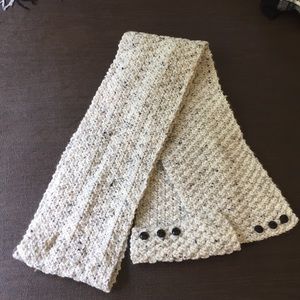 Cream scarf